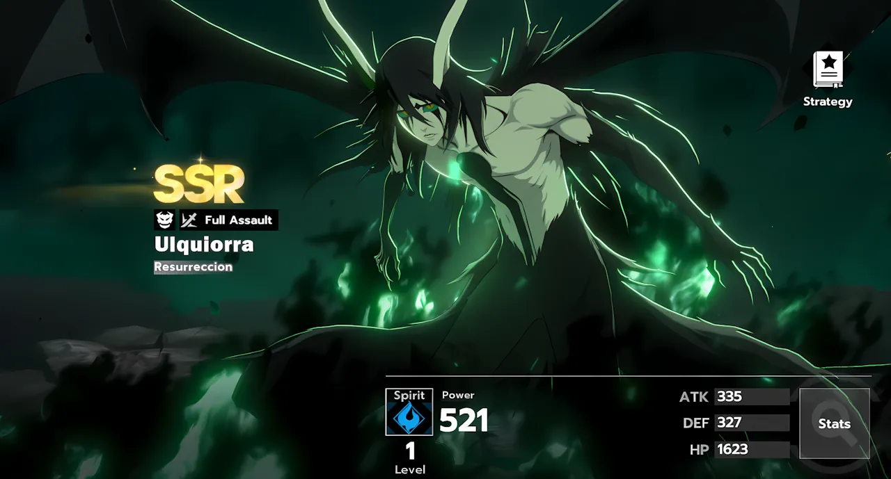 Ulquiorra Resurreccion model